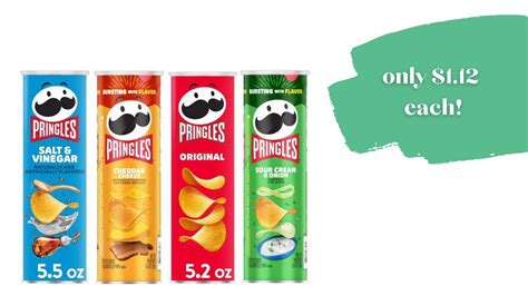Get Pringles Chips For 112 At Walgreens Southern Savers