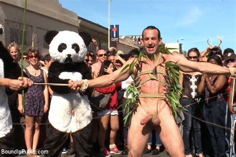 Naked Pandas Trick Or Treat Just In Time For Halloween