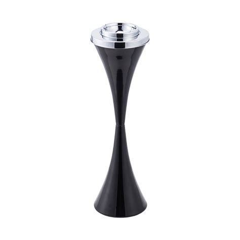 Windproof ashtray with lid, cigarette ashtray for outdoor or indoor use, modern flip top stainless steel ashtray for smokers, suitable for tabletop, patio & home decoration. Floor Standing Ashtray Receptacle with Lid Contemporary ...