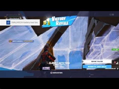 Fortnite Arena Win Youtube