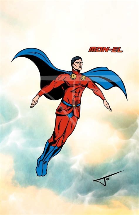 37 Mon El By Bielero On Deviantart First Superman Superman Art