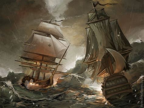The Most Famous Pirate Battle Golden Age Of Piracy