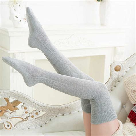 Aprmhisy Autumn Winter New 80cm Women Stockings Fashion Cotton Soft