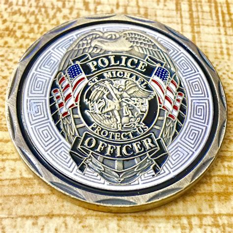 Police Officer Challenge Coin | Challenge coins, Police challenge coins, Police