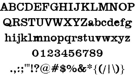 Black Widow Windows Font Free For Personal
