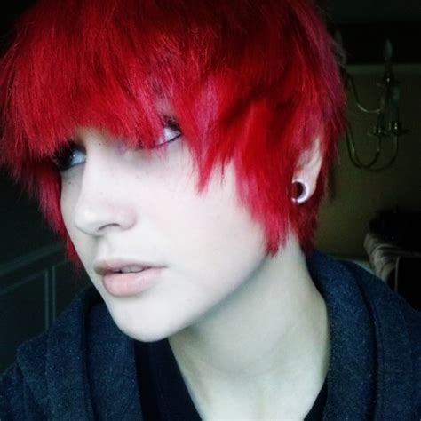 Dyed Red Hair On Tumblr