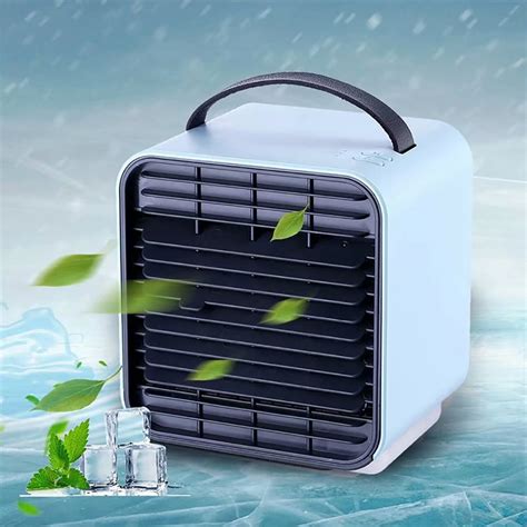 Mini Negative Ion Air Conditioning Fan Usb Small Cold Air Purification