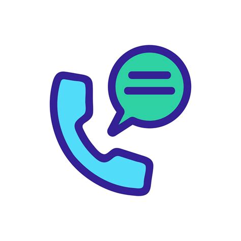 Phone Call Icon Vector Isolated Contour Symbol Illustration 9795050