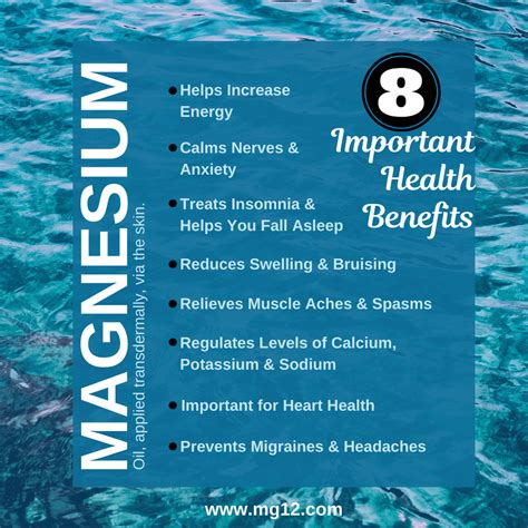8 Important Health Benefits Of Magnesium