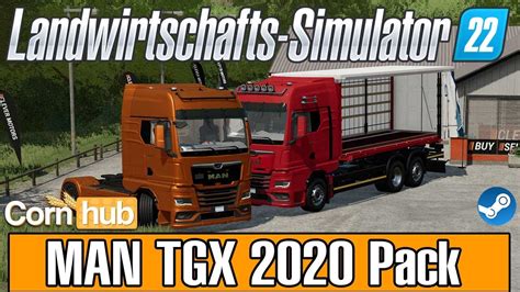 Ls22 Mods Man Tgx 2020 Pack Container Addon Ls22 Modvorstellung