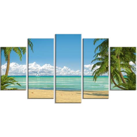 Caribbean art initiative supporting caribbean art and culture with fruitful, reciprocal, and sustainable programs and exchanges for the entire region, building on the unique creative potential of all. DesignArt 'Palms at Caribbean Beach' 5 Piece Wall Art on ...