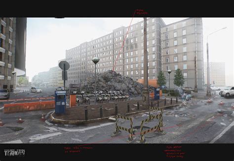 Concept Art Of The Location Tarkov Streets Rescapefromtarkov