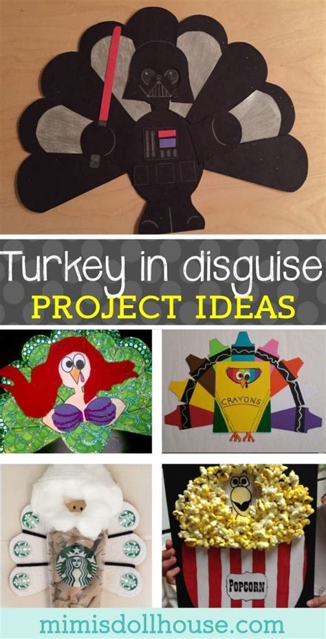 Thanksgiving Turkey In Disguise School Project Thanksgiving Projects