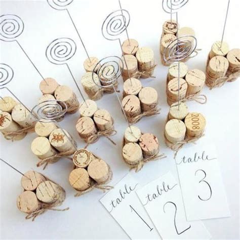32 creative budget friendly wine cork wedding decorations wine cork wedding diy wedding table