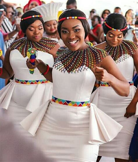 White Zulu Traditional Attire