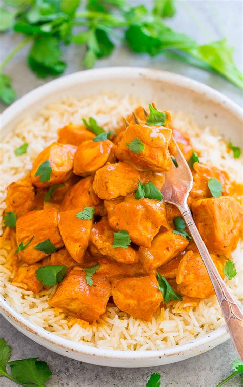A staple in indian restaurants around the globe, butter chicken is practically the brand ambassador of indian curries. 30-Minute Indian Butter Chicken Recipe - Averie Cooks