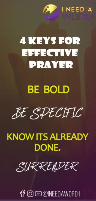 How To Pray Effectively 4 Keys For Effective Prayer Effective Prayer