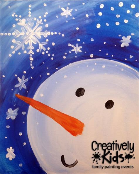 Snowflake Painting At Explore Collection Of