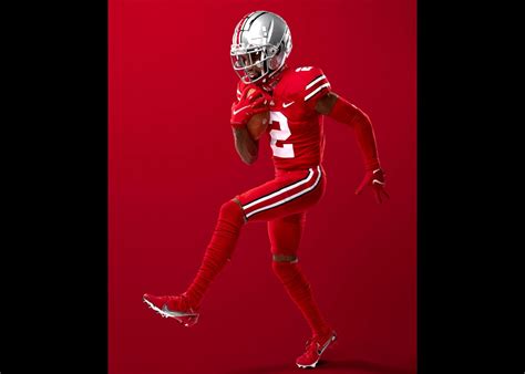 Football Ohio State To Debut All Scarlet Uniforms Against Penn State