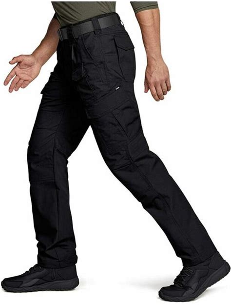 Sports And Outdoors Water Repellent Ripstop Cargo Pants Cqr Mens Tactical