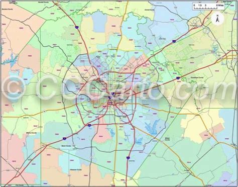 San Antonio Zip Code Boundary Map Island Maps