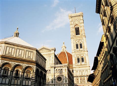 The Campanile or Bell Tower in Florence, Italy