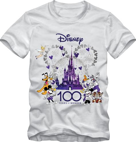 Camiseta Feminina Disney 100 Anos Produtos Elo7