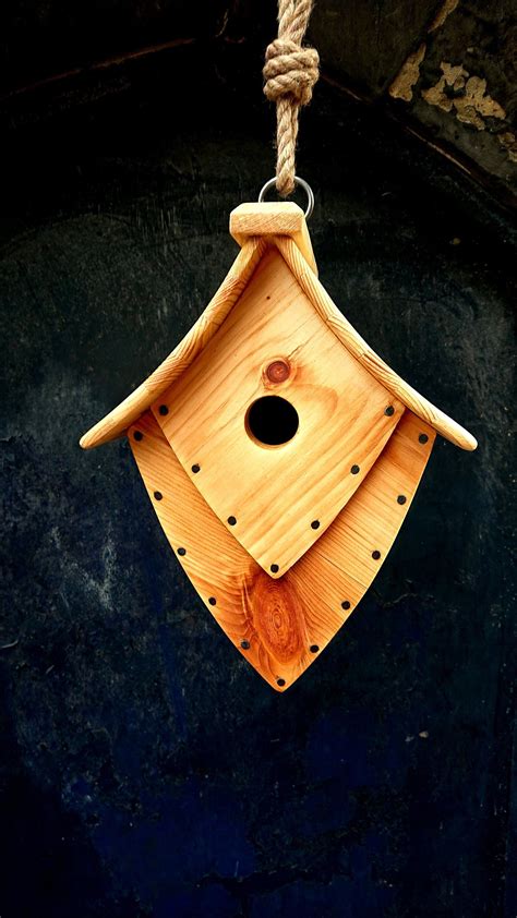 Pin By Thejennytree On Domki Dla Ptaków Homemade Bird Houses