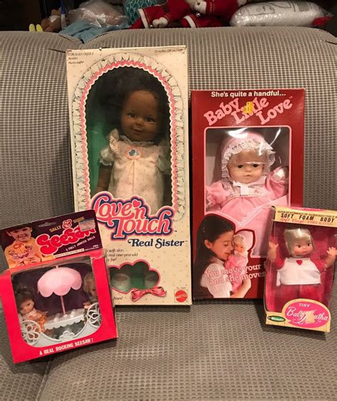 Cute Dolls That Are Ready To Be Played With Or Stay Mint In Their Boxes Dolls Vintage Dolls