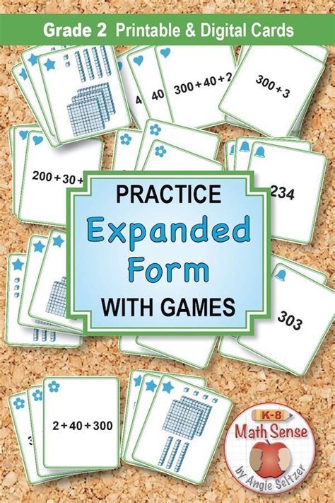 3 Digit Numbers In Expanded Form Primary Math Games Math Card Games