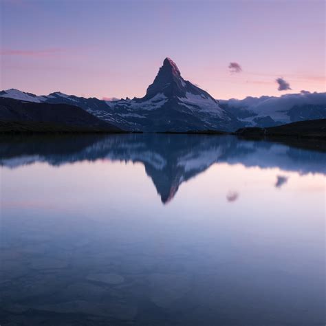 Matterhorn Wallpaper 4k Stellisee Switzerland Lake