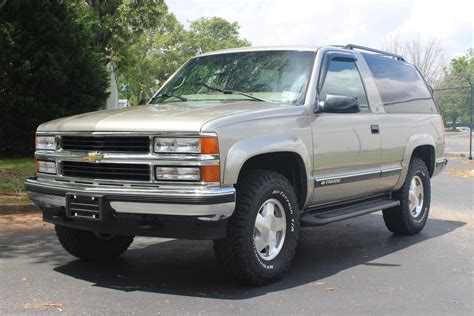 1999 Chevrolet Tahoe Two Door Lt 4×4 For Sale On Bat Auctions Sold