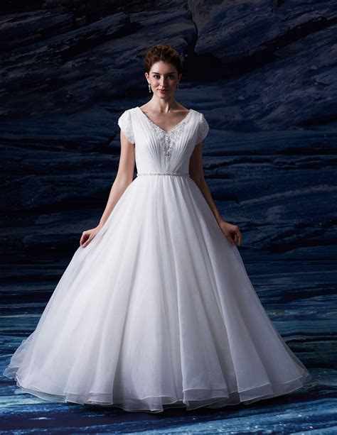 25 Modest Ball Gown Wedding Dresses Lds Wedding