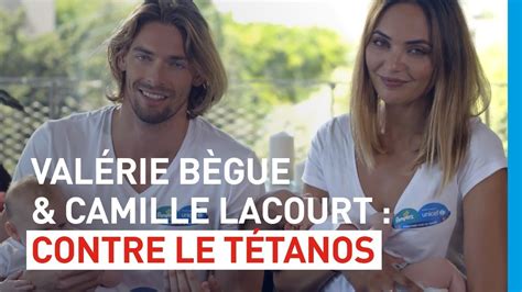 Valérie Bègue Et Camille Lacourt Un Couple Engagé Pour Lopération
