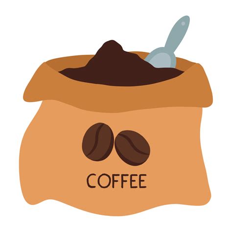 Free Coffee Powder In Bag Illustration 15738425 Png With Transparent