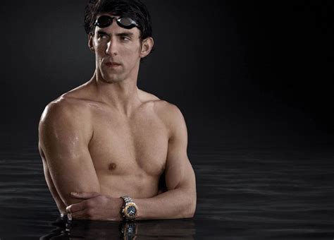 Michael Phelps Swimmer Omega Brand Ambassador Phelps Swimmer