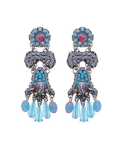 Ayala Bar Earrings C1548 Turquoise Horizon Classic Collection