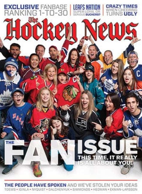 This Week In The Hockey News Magazine November 24 2014 The Hockey News