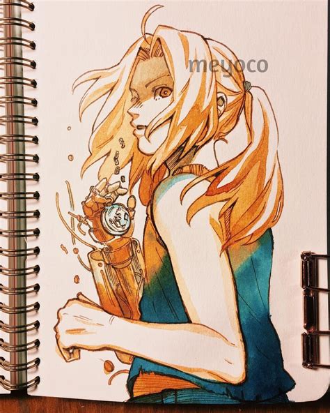 Edward Elric Fullmetal Alchemist Drawn By Meyoco Danbooru