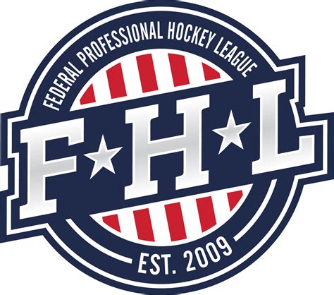 The best selection of royalty free hockey logo vector art, graphics and stock illustrations. Federal Hockey League Secondary Logo - Federal Hockey ...