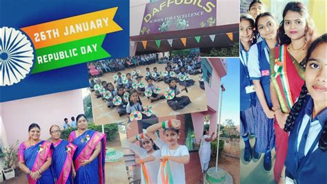 74th Republic Day Celebration In Our School ನಮ್ಮ ಶಾಲೆಯಲ್ಲಿ ಗಣರಾಜ್ಯೋತ್ಸವ ಆಚರಣೆ‎thejaswinipushkar