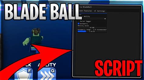 UPD Blade Ball Script Hack Auto Block Auto Dash Change Ball Size