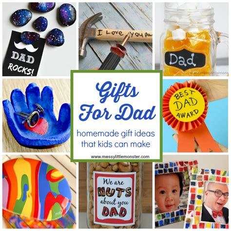 This project is a good one for tweens and teens to make for dad since it requires the use of a stove and mixer as well as the ability to measure ingredients accurately. Gifts For Dad From Kids - Homemade Gift Ideas That Kids ...