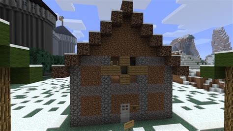 Gourmet Dirt House Minecraft Project