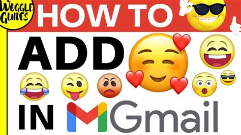 How To Add Smileys And Emojis In Gmail Youtube