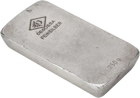 250g Silver Bar Degussa Pre Owned Chards £25728