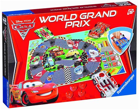 Disney Cars 2 World Grand Prix Board Game Puzzle Toys