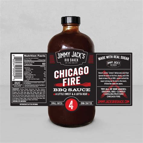 Austin Packaging Design Jimmy Jacks Bbq Sauce Alyson Design