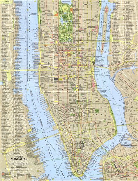 Printable Street Map Of Midtown Manhattan Printable Maps Images