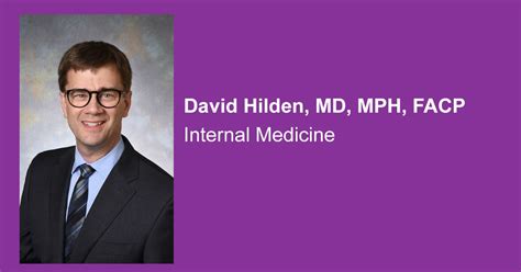 David Hilden Md Mph Facp Hennepin Healthcare
